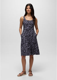 PRANA Women's Corrinne Short Dress - Taro Seaweed