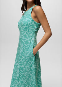 PRANA Women's Jewel Lake Summer Dress - Sea Glass Seaweed