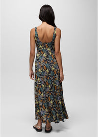 PRANA Women's Corrinne Maxi Dress - Black Summer Nights