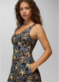 PRANA Women's Corrinne Maxi Dress - Black Summer Nights