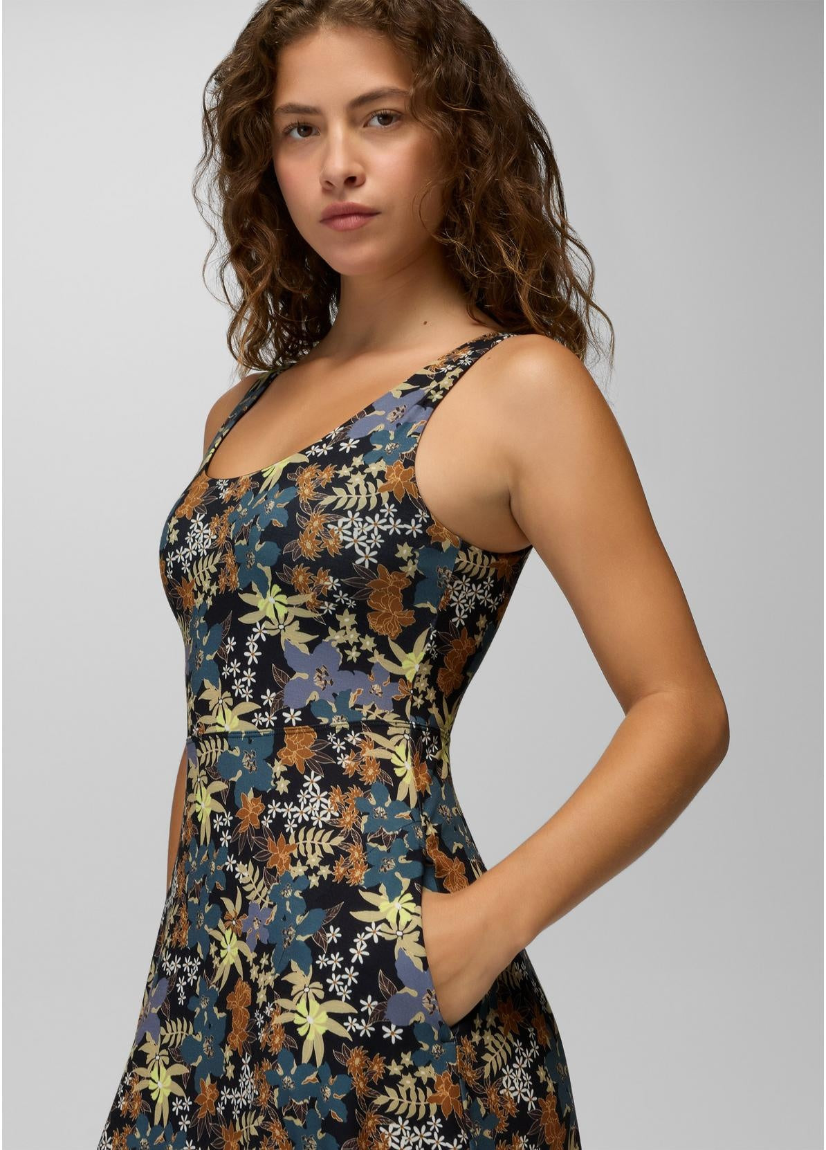 PRANA Women's Corrinne Maxi Dress - Black Summer Nights