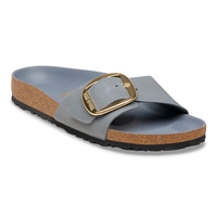 BIRKENSTOCK Madrid Big Buckle Oiled Leather - Basalt Gray