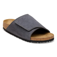 BIRKENSTOCK Solana Suede Leather - Charcoal