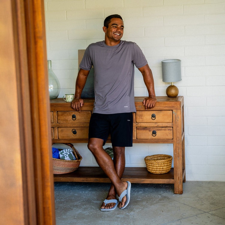 OLUKAI Men's 'Ahi Kai - Ash/Ash