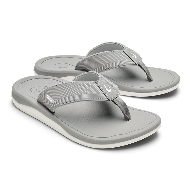 OLUKAI Men's 'Ahi Kai - Ash/Ash