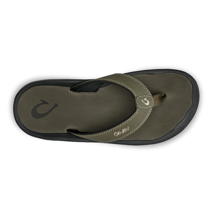 OLUKAI Men's 'Ohana - Black/Dark Shadow