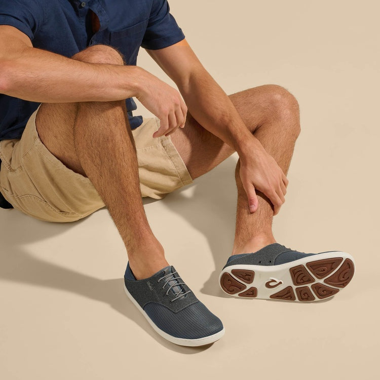 OLUKAI Men's Nohea Moku - Charcoal/Clay
