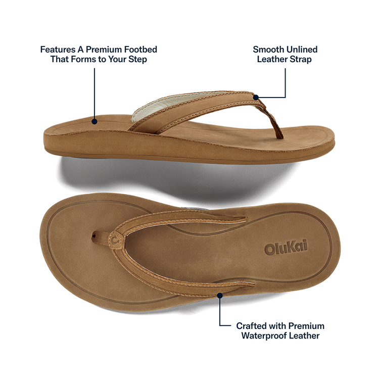 OLUKAI Women's Southshore - Toffee/Toffee