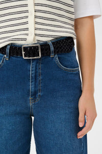 PART TWO AnstinaPW Belt - Black Shine