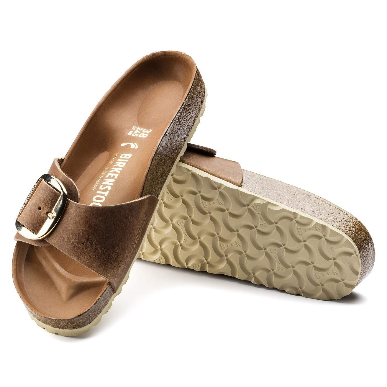 BIRKENSTOCK Madrid Big Buckle - Cognac