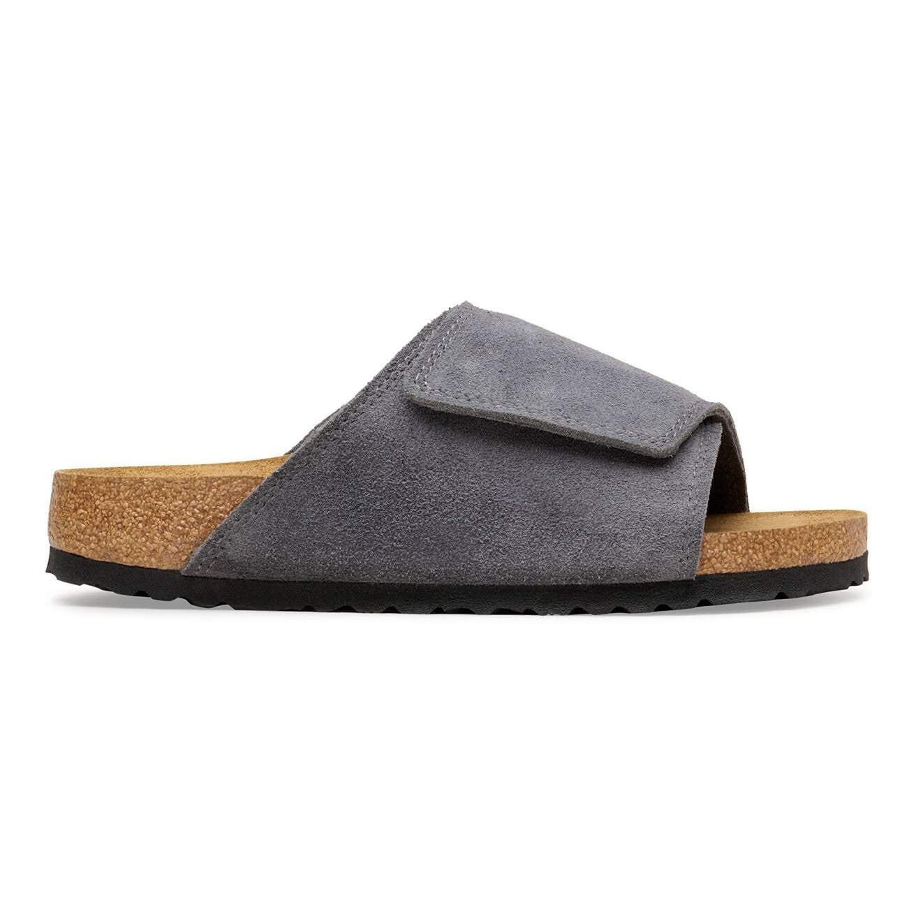 BIRKENSTOCK Solana Suede Leather - Charcoal