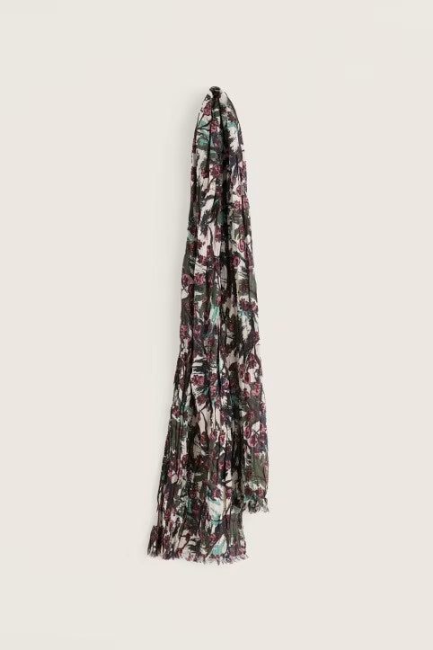 SEASALT Larissa Scarf - Inky Seedheads Aran
