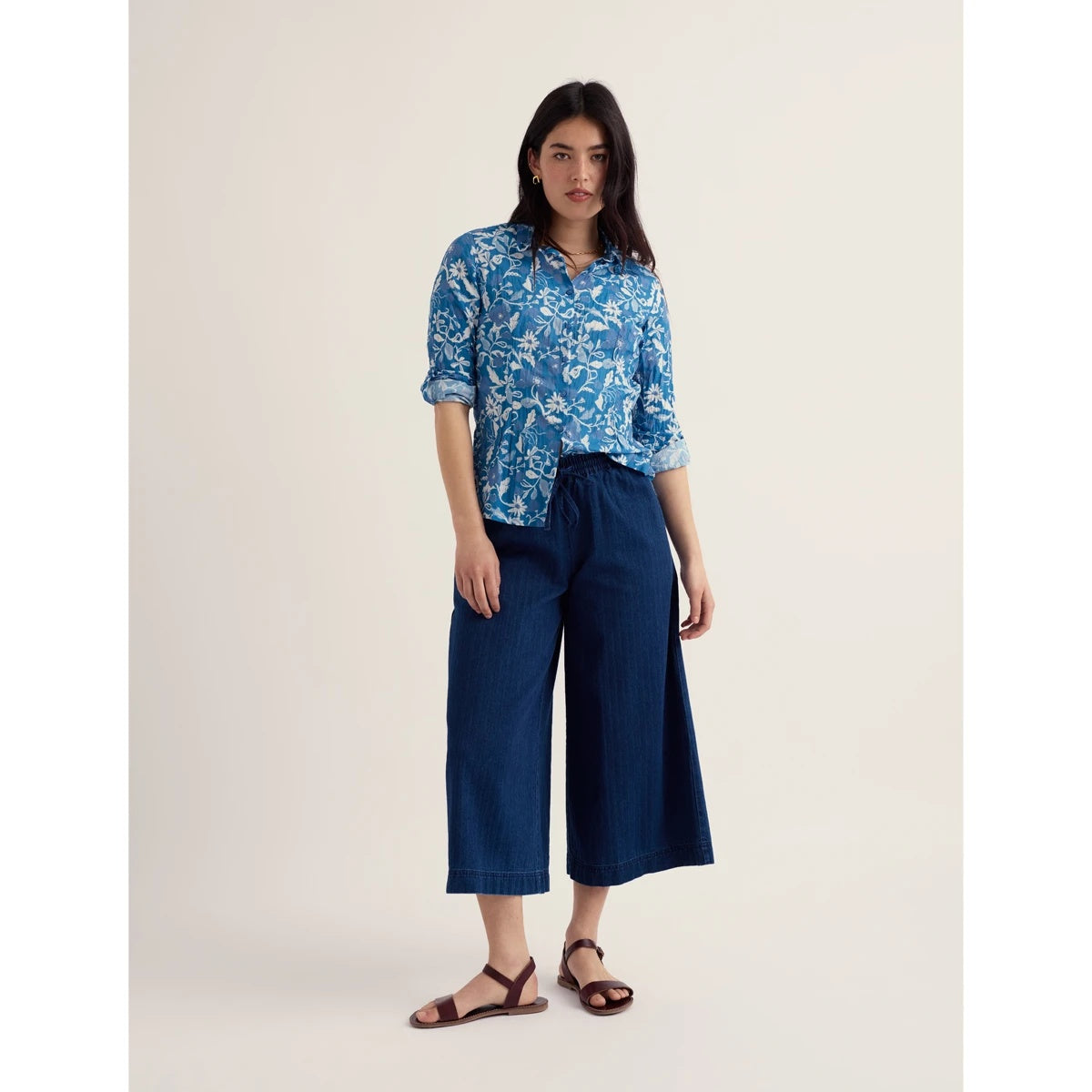 SEASALT Larissa Shirt - Winding Meadow Sailboats