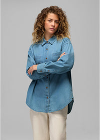 PRANA Women's Mountain Maven Denim Shirt