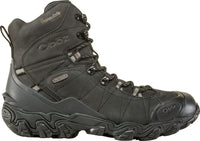 OBOZ Men's Bridger 8" Insulated Waterproof Boot - Midnight Black