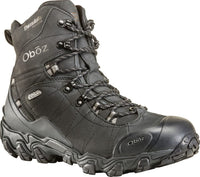 OBOZ Men's Bridger 8" Insulated Waterproof Boot - Midnight Black
