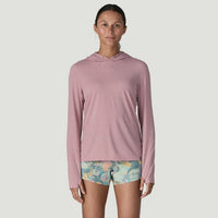 PATAGONIA Women's Capilene Cool Ultra Hoody - Light Violet - Quiet Violet X-Dye