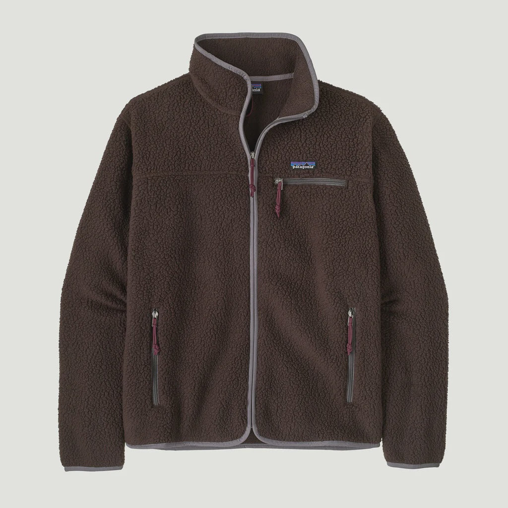 PATAGONIA Men's Retro Pile Patch Jacket - Den Brown