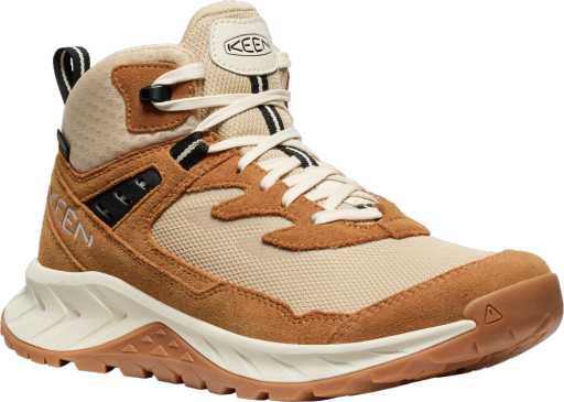 KEEN Women's Hightrail Waterproof Mid Boot - Safari|Chipmunk
