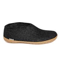GLERUPS Rubber Sole Shoe - Charcoal