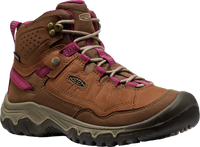 KEEN Women's Targhee IV Waterproof Mid Boot - Bison/Beaujolais