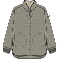 PRANA Women's Encinitas Reversible Coat - Sage/Stone