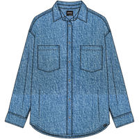 PRANA Women's Mountain Maven Denim Shirt