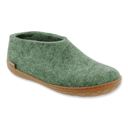 GLERUPS Rubber Sole Shoe - Moss