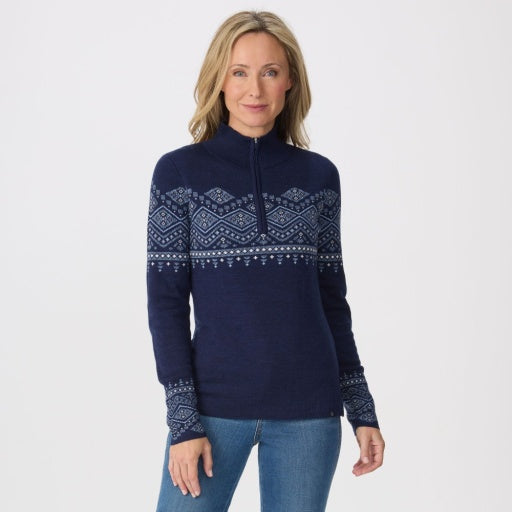 KRIMSON KLOVER Neva Zip Neck - Navy