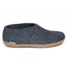 GLERUPS Leather Sole Shoe - Denim