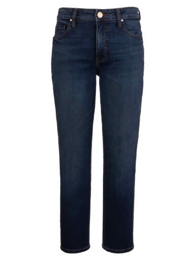 KUT Reese High Rise Ankle Straight - Confidant Wash