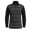 Smartwool Mens Merino Baselayer 1/4 Zip - Black Colour Shift