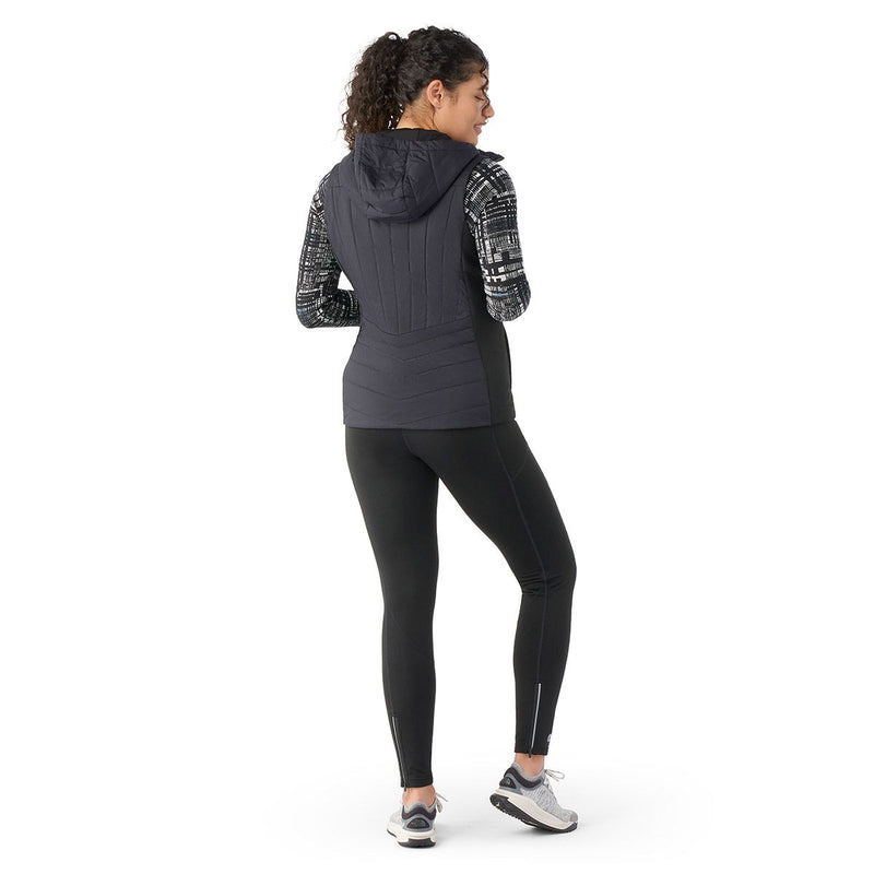 Women Smartwool Smartloft Hoodie Vest - Black