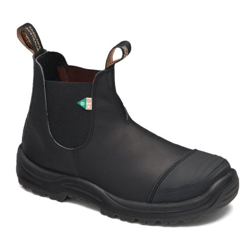 BLUNDSTONE Work & Safety with Rubber Toe Cap 168 - Black