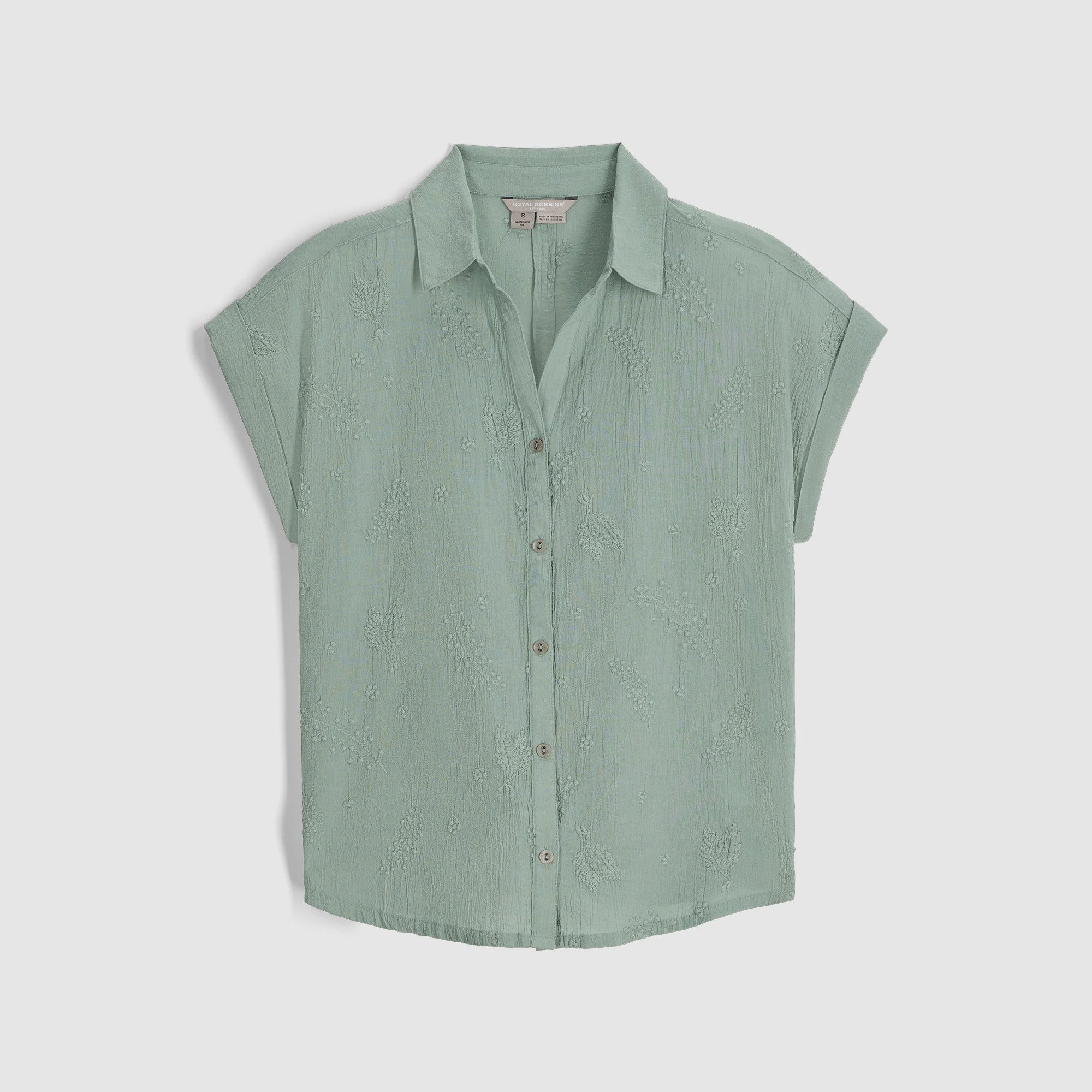 ROYAL ROBBINS Women's Oasis Short Sleeve - Sage Leaf