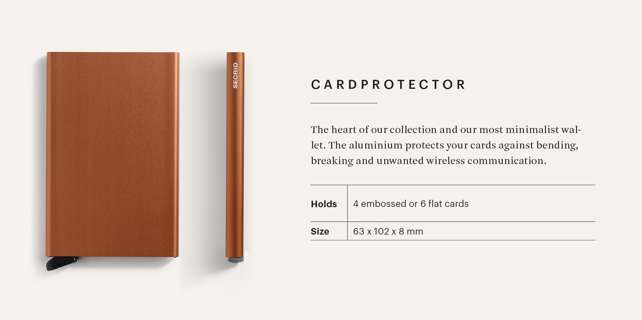 SECRID Cardprotector - Dark Purple