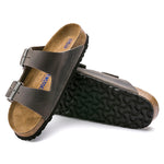 Arizona Oiled Leather Soft Footbed - Iron