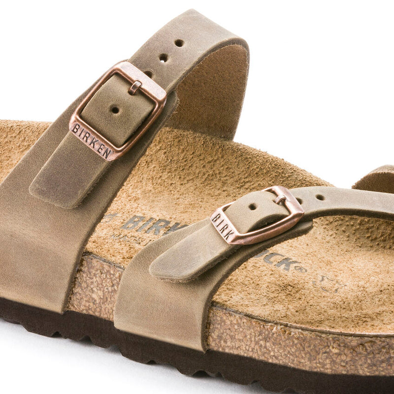 Birkenstock Mayari Oiled Leather - Tabacco