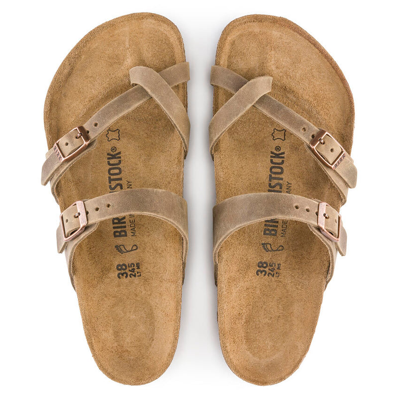 Birkenstock Mayari Oiled Leather - Tabacco