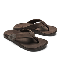 Olukai Tuahine Sandals - Dark Wood