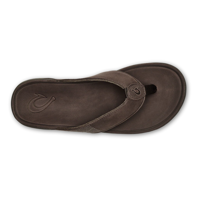 Olukai Tuahine Sandals - Dark Wood