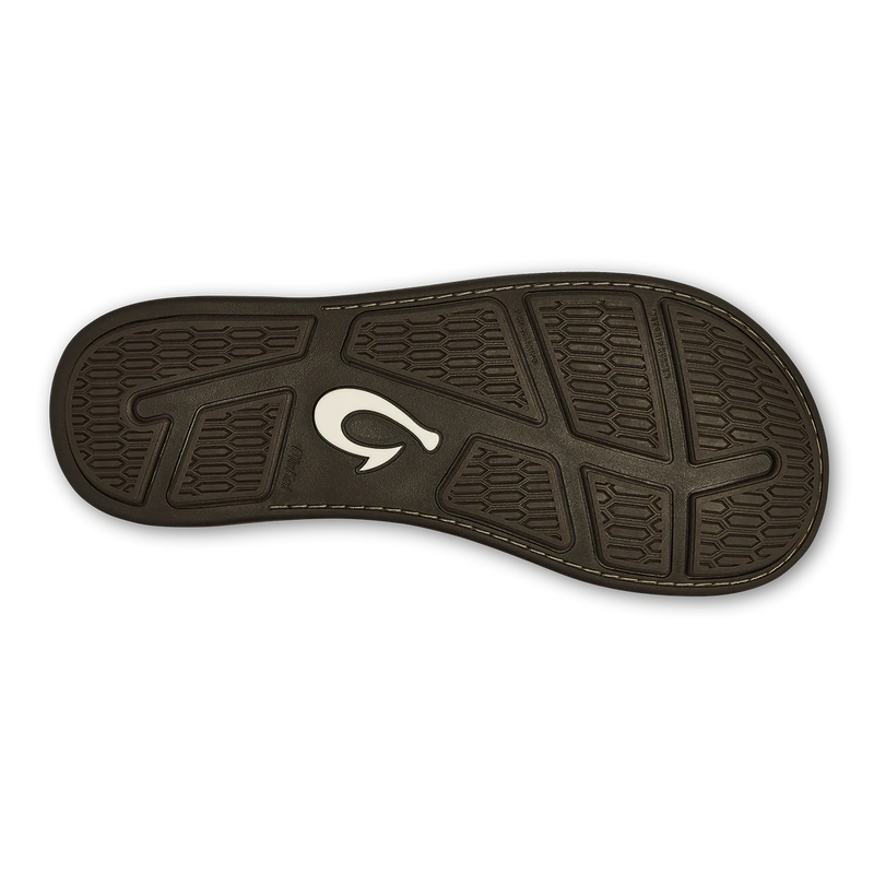 Olukai Tuahine Sandals - Dark Wood