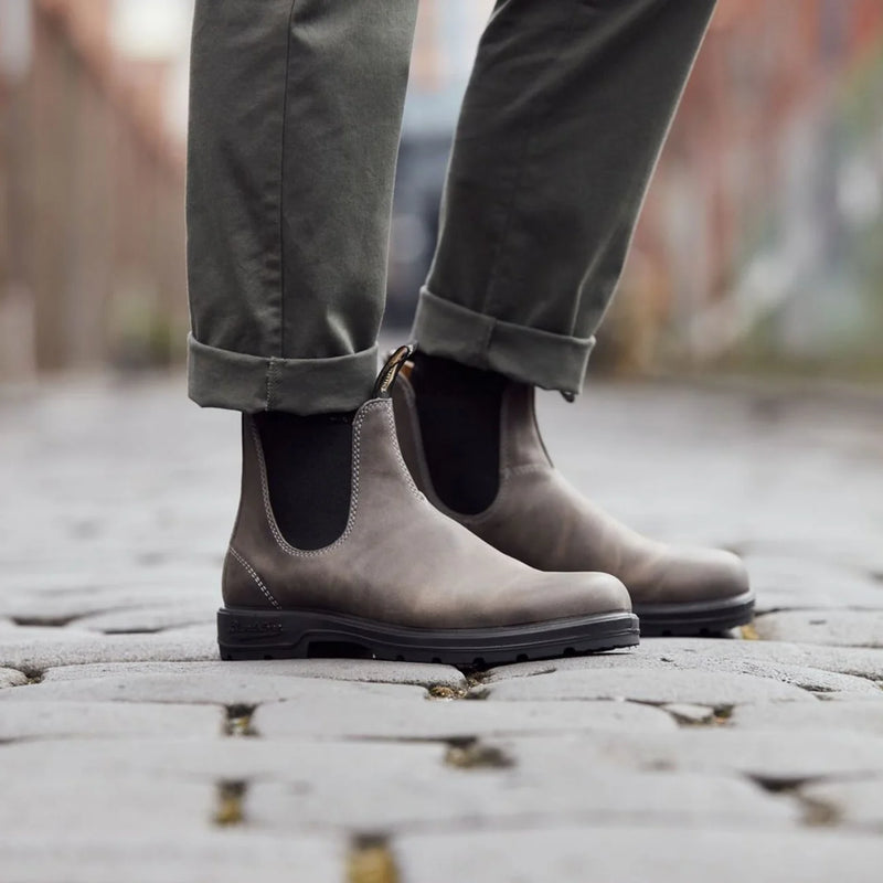 Blundstones steel grey sales