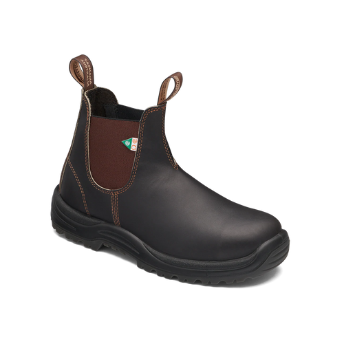 Work & Safety 162 - Stout Brown Steel Toe