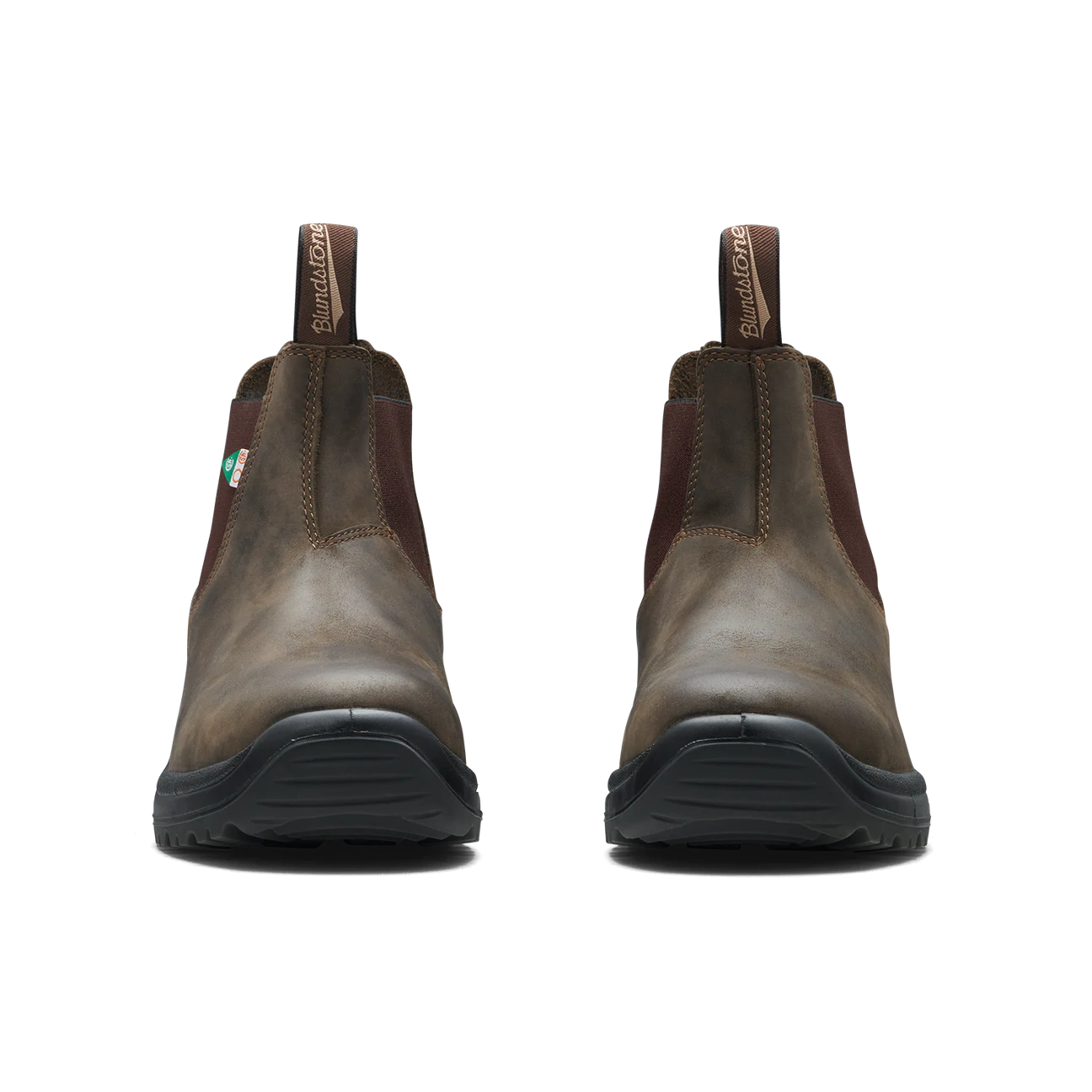Work & Safety 181 - Waxy Rustic Brown Steel Toe