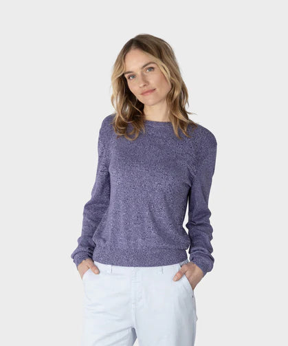 Fine Knit Sweater - Parachute Purple