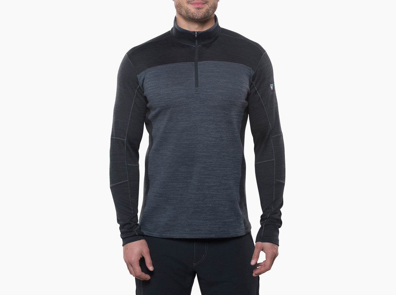 KÜHL Men Ryzer 1/4 Zip- Black/Koal