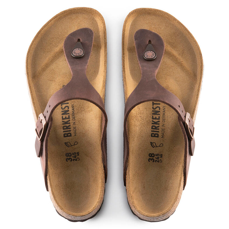 Birkenstock Gizeh Oiled Leather - Habana