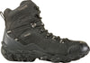 OBOZ Men Bridger 8" Insulated Waterproof - Black Sea