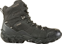 OBOZ Men Bridger 8" Insulated Waterproof - Black Sea